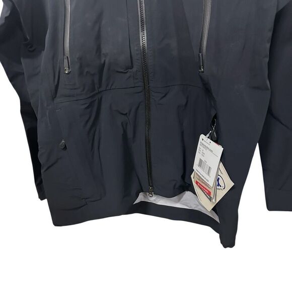 New Obermeyer Black Highlands Shell Jacket M - Picture 3 of 8